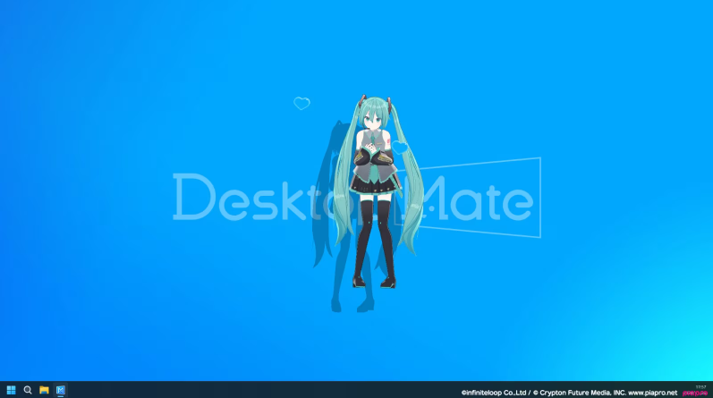 3D桌宠《DesktopMate》免费上线初音未来DLC亮相6