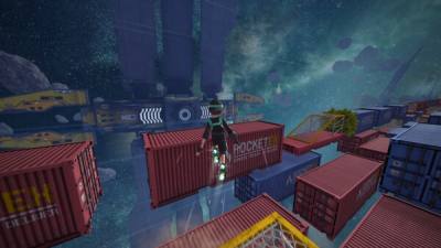 休闲游戏《Rocket Boots Mania: Space Train》Demo今日上线