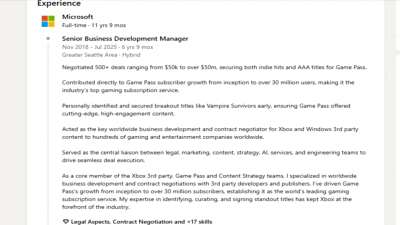让游戏上Game Pass 微软支付5万-5000万美元不等费用