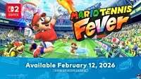 《马里奥网球Fever》公布！38角色+30球拍登陆Switch2
