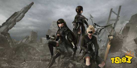 联动活动主视觉:寄叶二号 B 型拦截战——废墟都市的邂逅