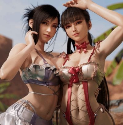 3D 艺术家发布《最终幻想》女角色新作：质感拉满，一图赏