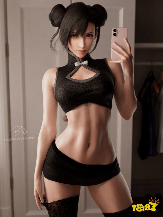 Billyhhyb 新作：FF 女角色 3D 作品