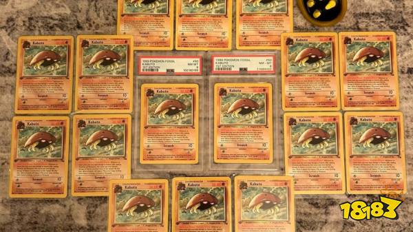 Kabuto King 亲签初版化石盔 Kabuto 卡牌实拍图