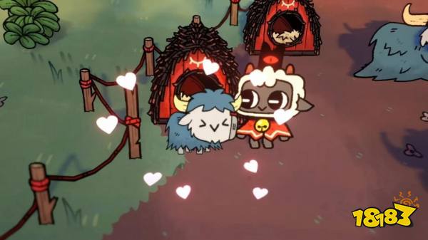 《咩咩启示录》DLC「羊绒仙境」宣传图