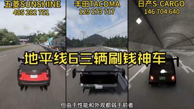 极限竞速地平线6刷钱神车推荐 极限竞速地平线6刷钱神车有哪些
