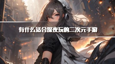 有什么适合深夜玩的二次元手游？2026适合深夜体验的二次元手游下载推荐