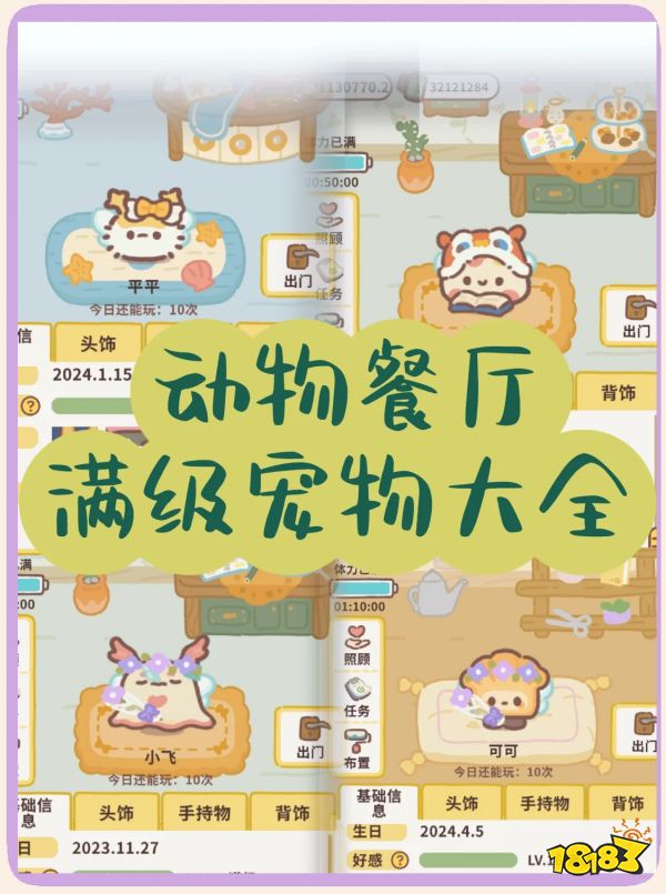 动物餐厅宣传图